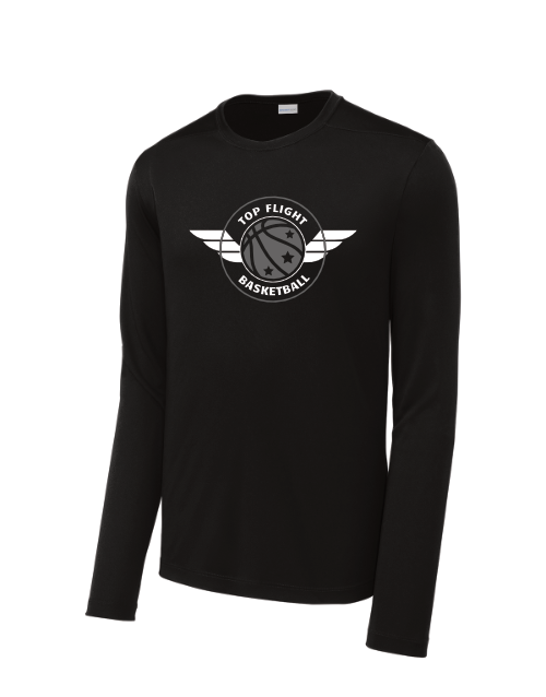 Top Flight Basketball Youth Posi-UV Long Sleeve Logo Tee primary