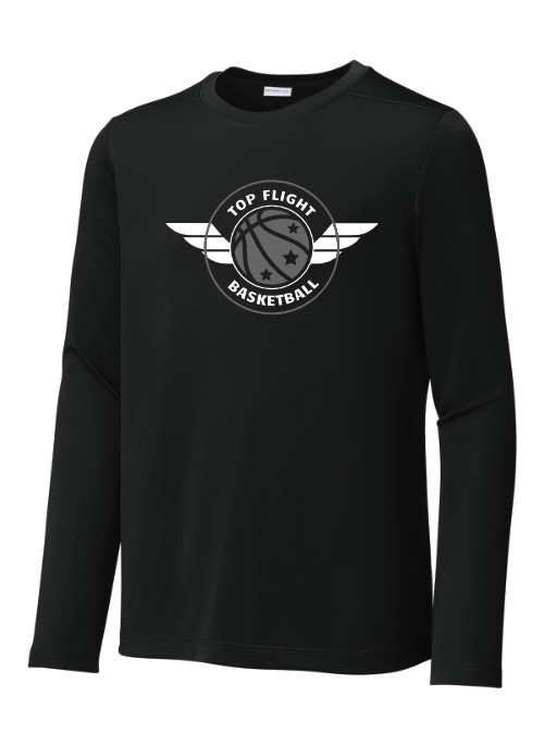 Top Flight Basketball Adult Posi UV Long Sleeve Logo Tee primary