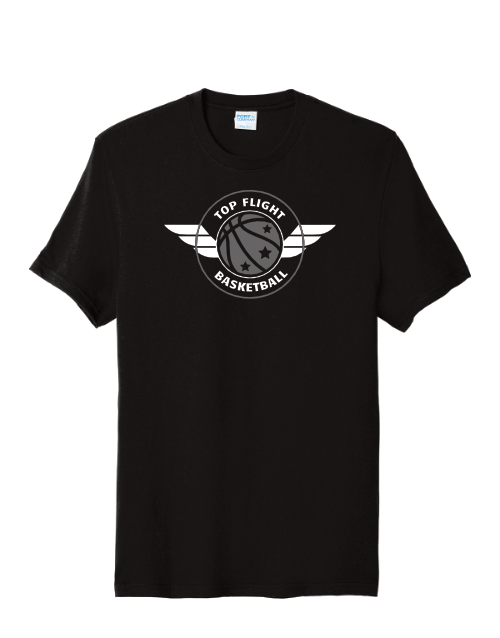 Top Flight Basketball Adult Blend Logo Tee primary